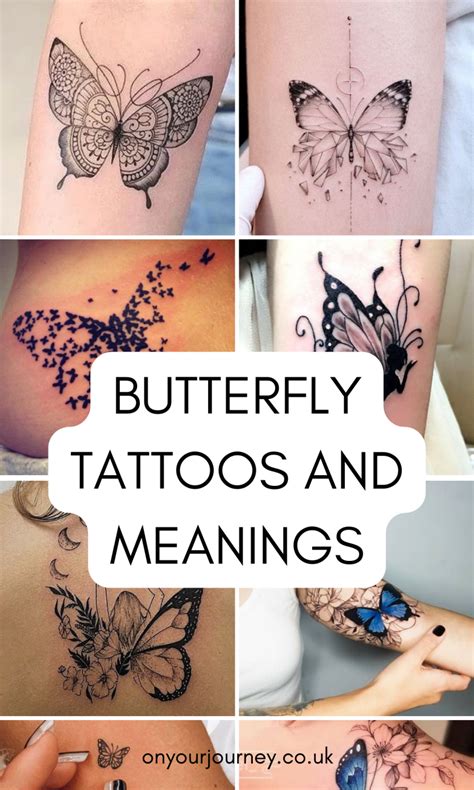 50+ Butterfly Tattoos with Meanings